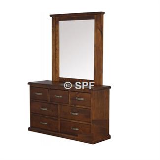 Fenton Dresser and Mirror